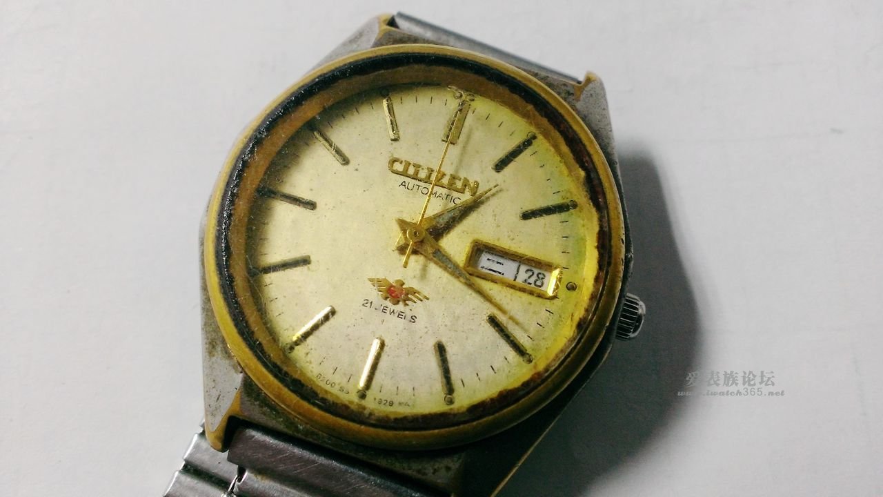 爱表族图库--父亲的旧手表,请兄弟帮维护保养下